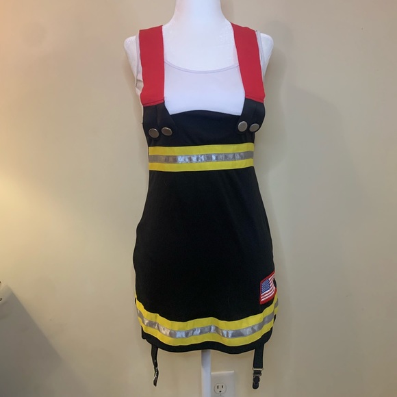 Sexy Firefighter Costume S Leg Avenue